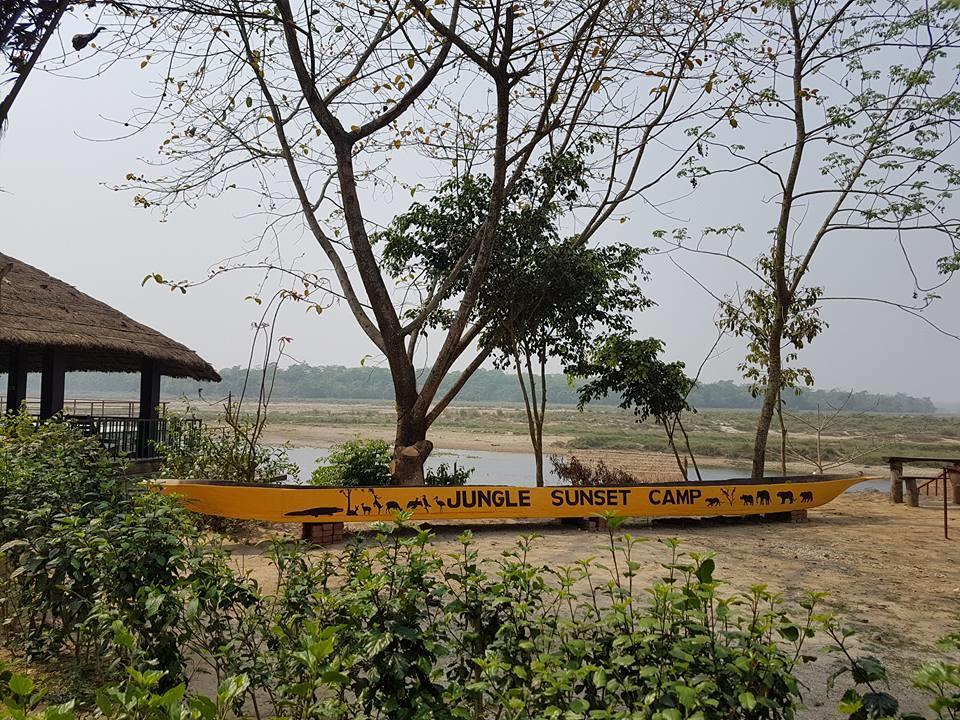Jungle Sunset Camp Ξενοδοχείο Sauraha Εξωτερικό φωτογραφία